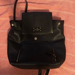 Kate spade leather backpack
